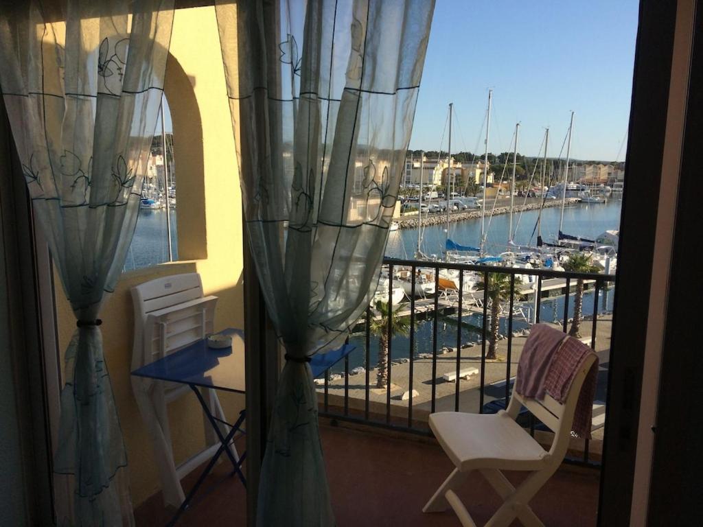 Gruissan Appartement Calme, Vue Sur Port De Plaisance -Clim, Empl.Parking Exteriér fotografie